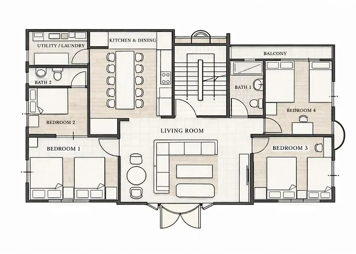 A Comfortable And Stylish House In The Center Seoel